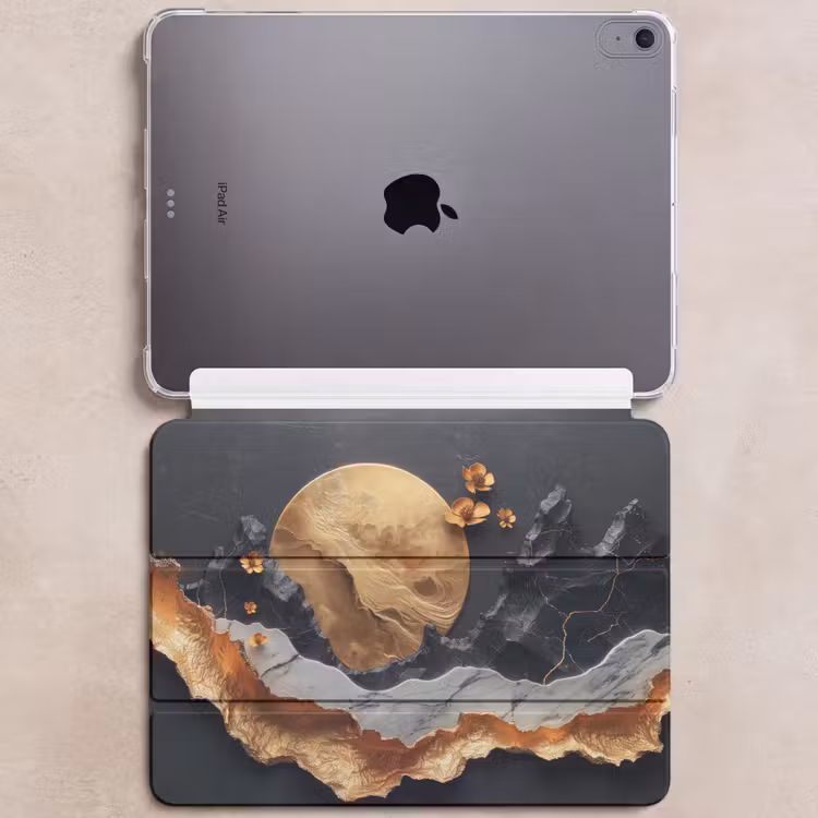 iPad hoes - Kunst - Goud - Modern - Abstract — 6