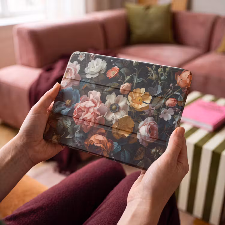 iPad hoes - Vintage - Kleurrijk - Bloemen - Modern — 4