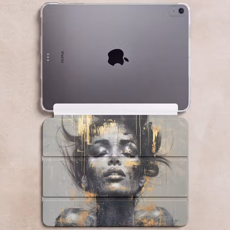 iPad hoes - Vrouw - Kunst - Goud - Abstract - Glamour — 6