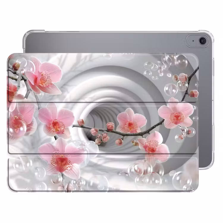 iPad hoes - Bloemen - Tunnel - Abstact - 3D effect — 1