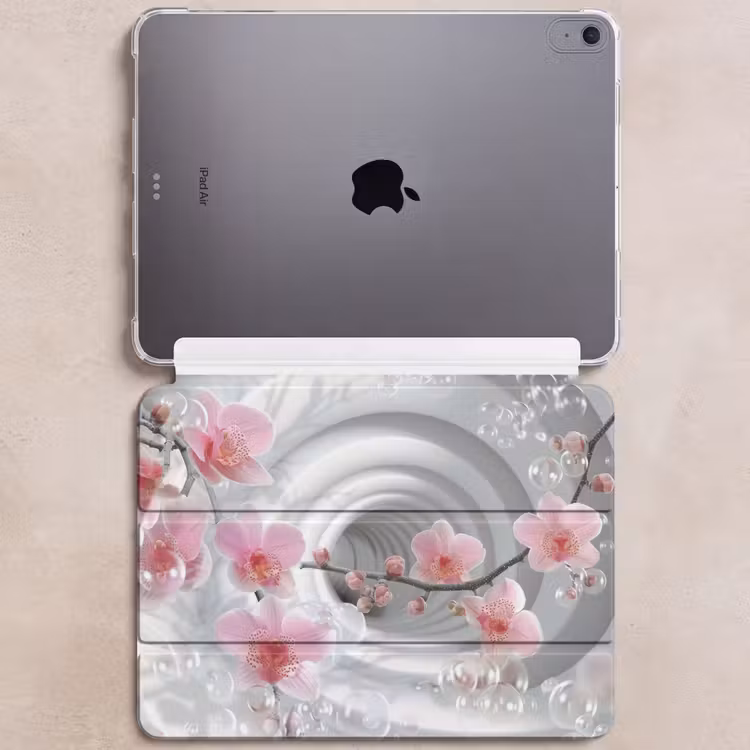 iPad hoes - Bloemen - Tunnel - Abstact - 3D effect — 6
