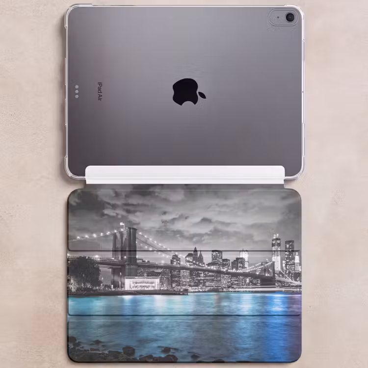 iPad hoes - New York - Skyline - Stad - Blauw — 6