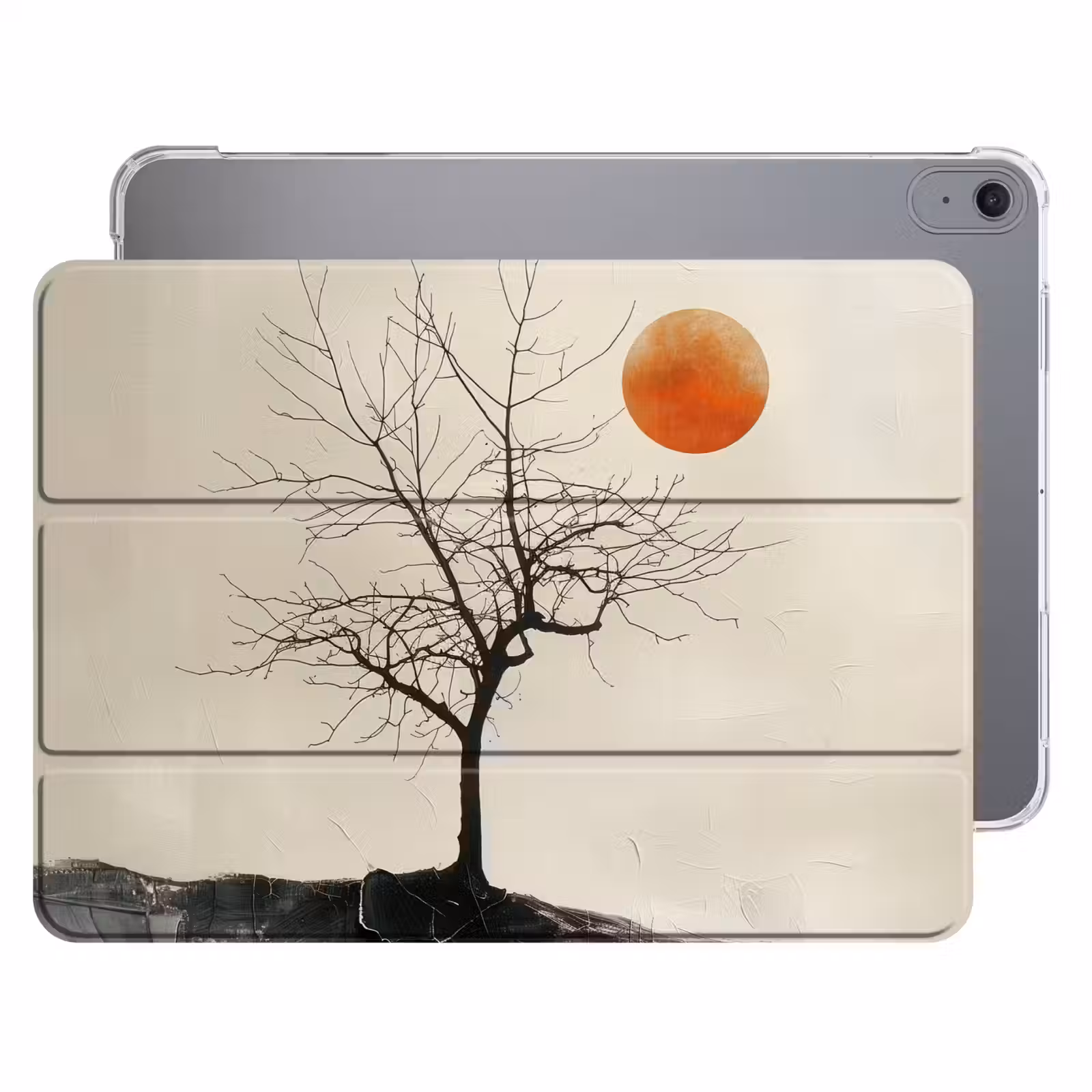 iPad hoes - Boom - Zon - Modern - Landschap — 1