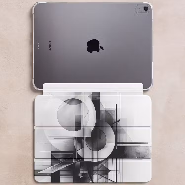 iPad hoes - Abstract - Kunst - Modern - Zwart wit — 6