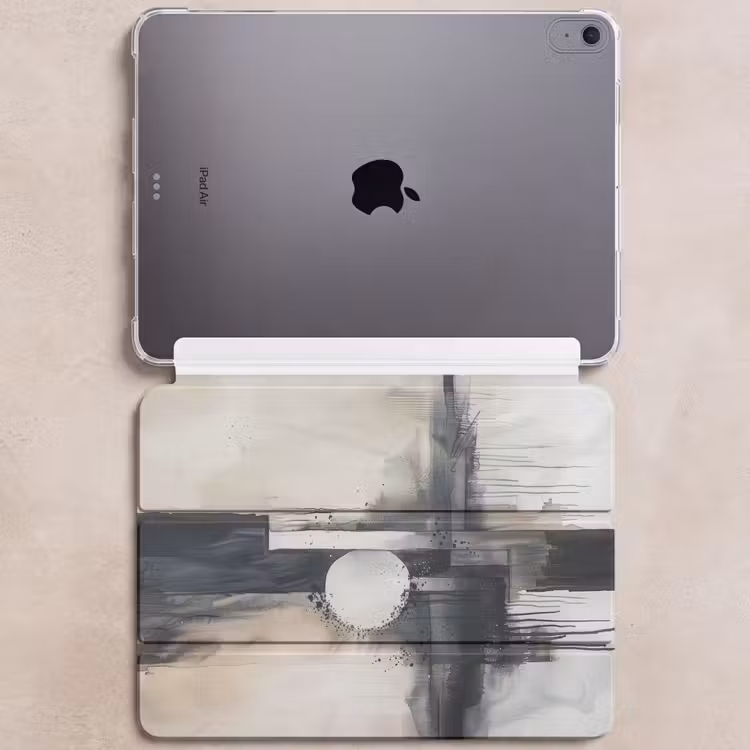 iPad hoes - Abstract - Zwart wit - Verf - Modern — 6