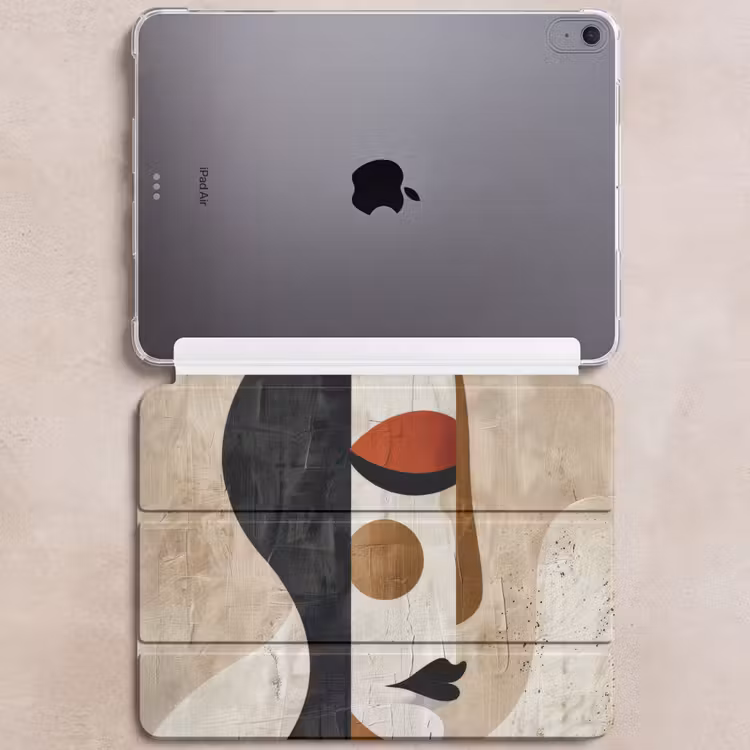 iPad hoes - Gezicht - Abstract - Kunst - Vormen — 6