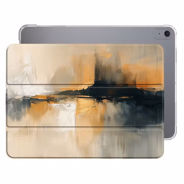 iPad hoes - Modern - Abstract - Goud - Zwart — 1