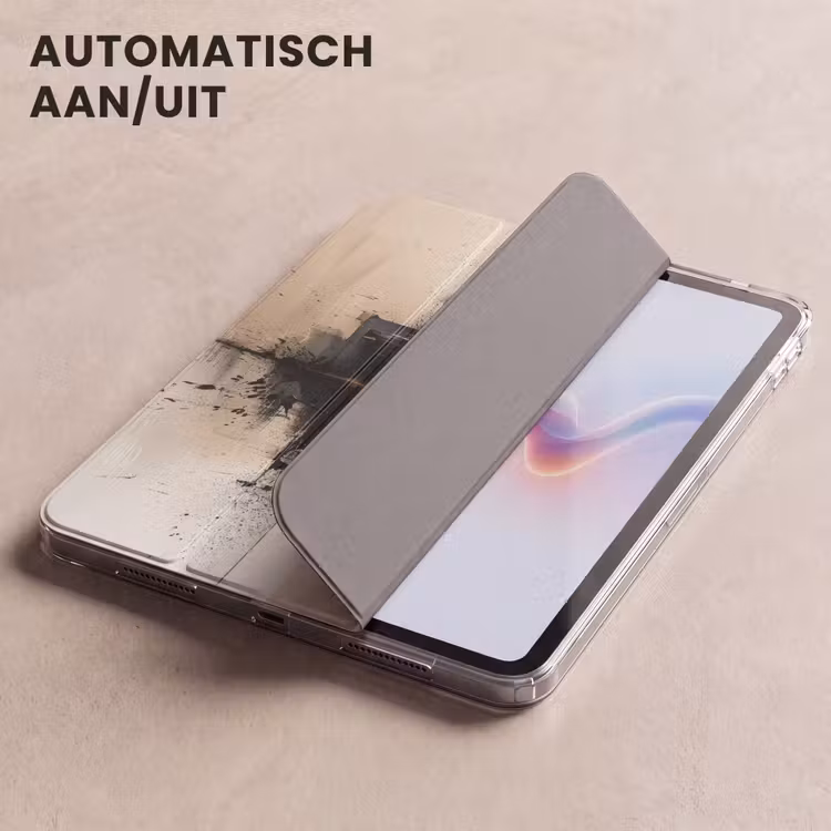 iPad hoes - Modern - Zwart - Verf - Goud — 5