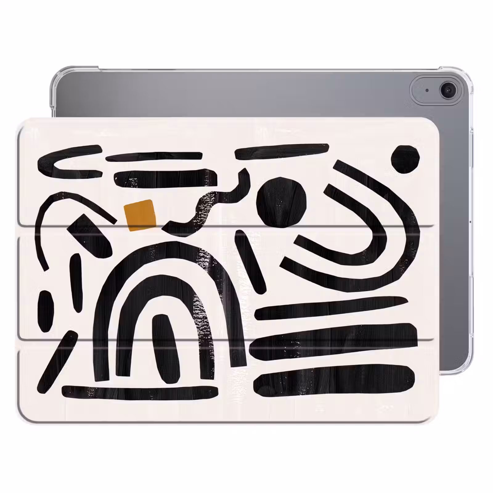 iPad hoes - Abstract - Kunst - Vormen - Zwart — 1