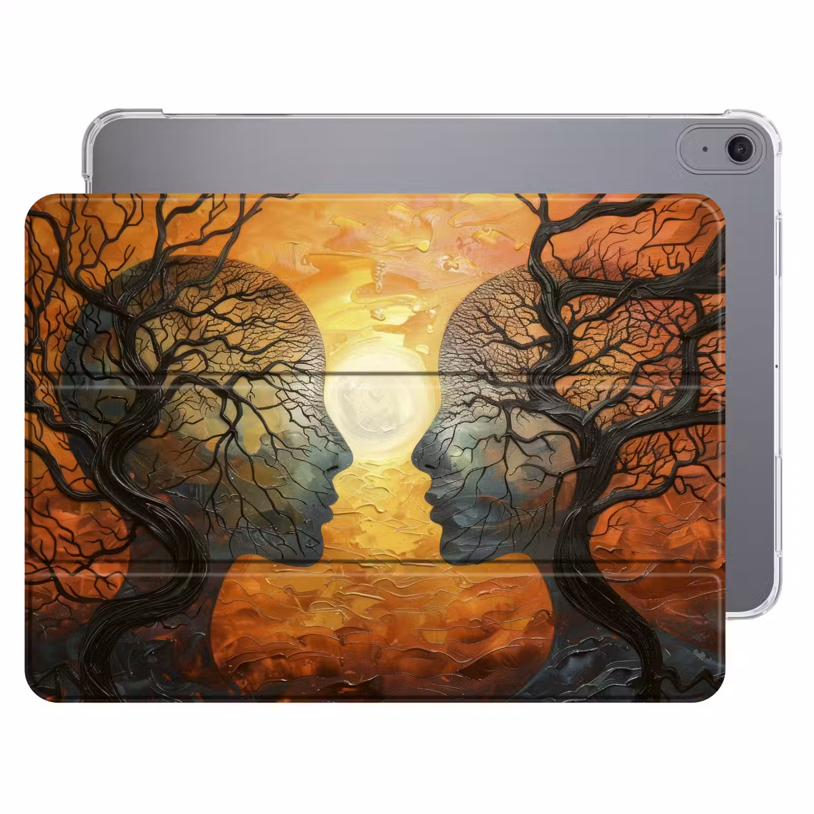 iPad hoes - Bomen - Gezichten - Zon - Kunst — 1