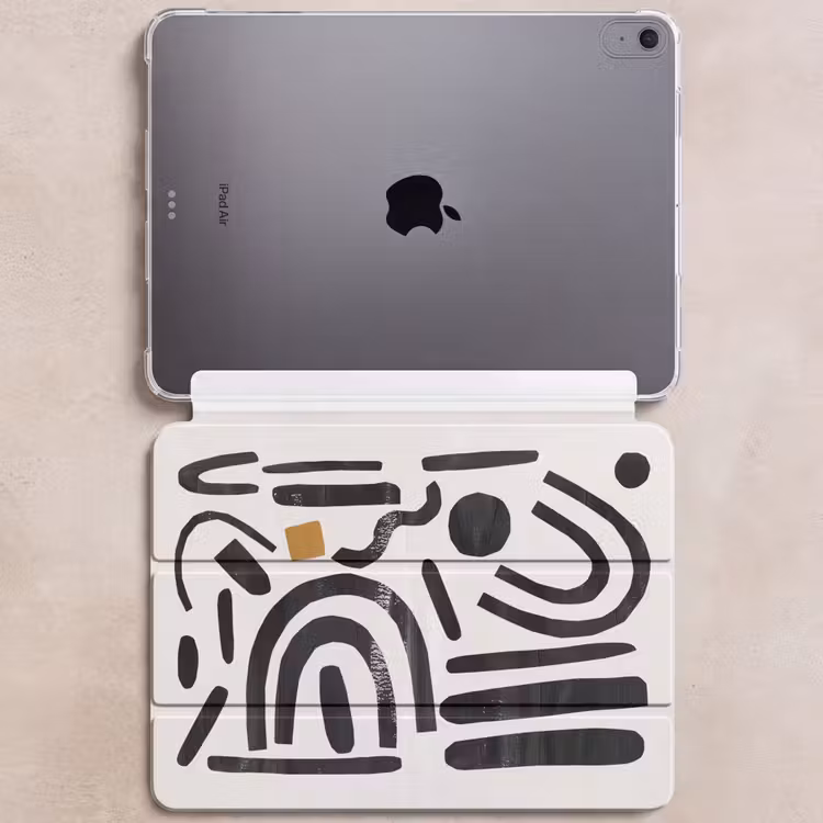 iPad hoes - Abstract - Kunst - Vormen - Zwart — 6