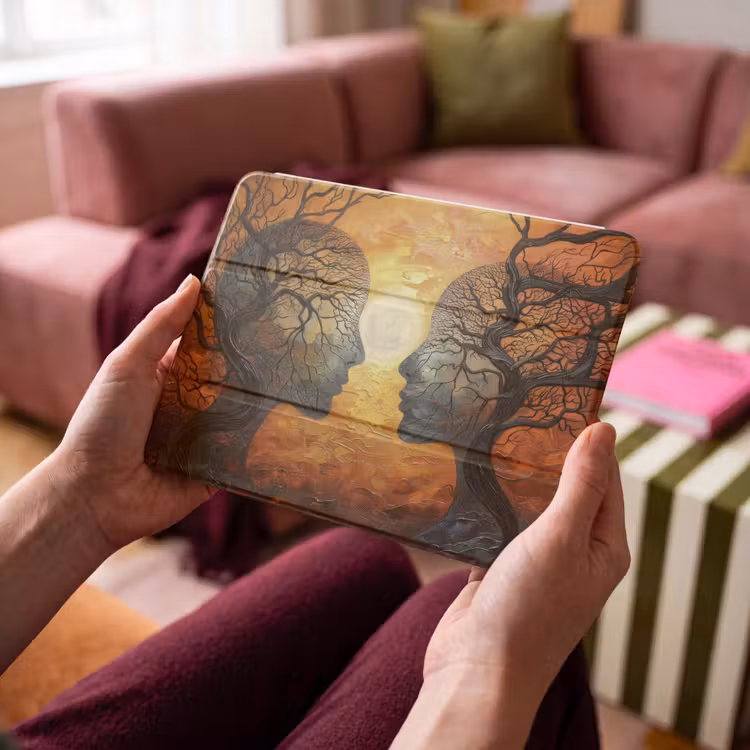 iPad hoes - Bomen - Gezichten - Zon - Kunst — 4