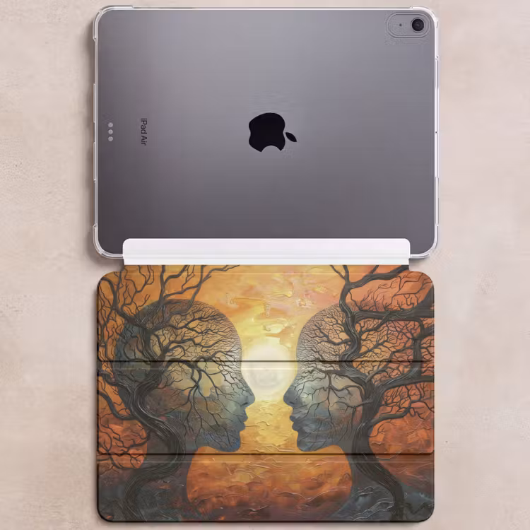 iPad hoes - Bomen - Gezichten - Zon - Kunst — 6
