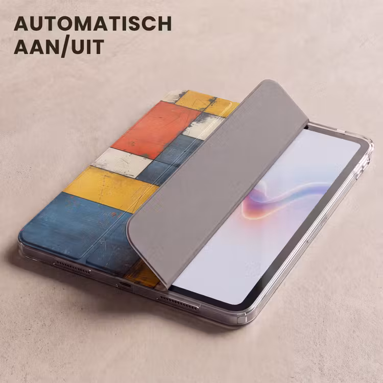 iPad hoes - Mondriaan stijl - Kunst - Kleurrijk - Modern — 5