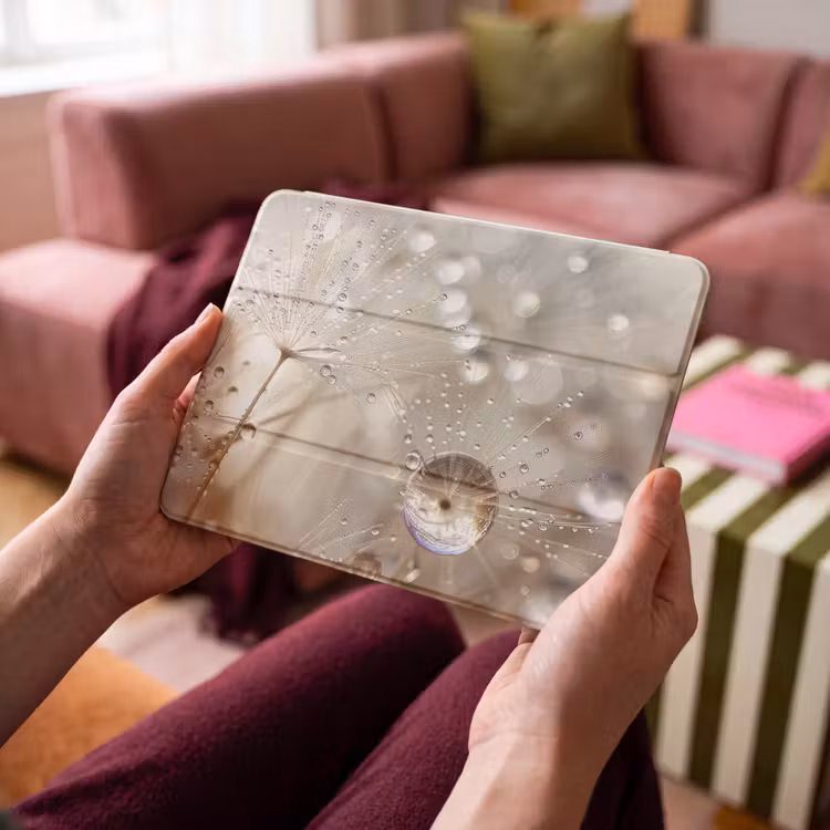 iPad hoes - Natuur - Bloemen - Druppels - Regen — 4