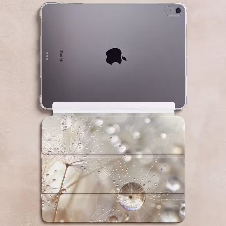 iPad hoes - Natuur - Bloemen - Druppels - Regen — 6