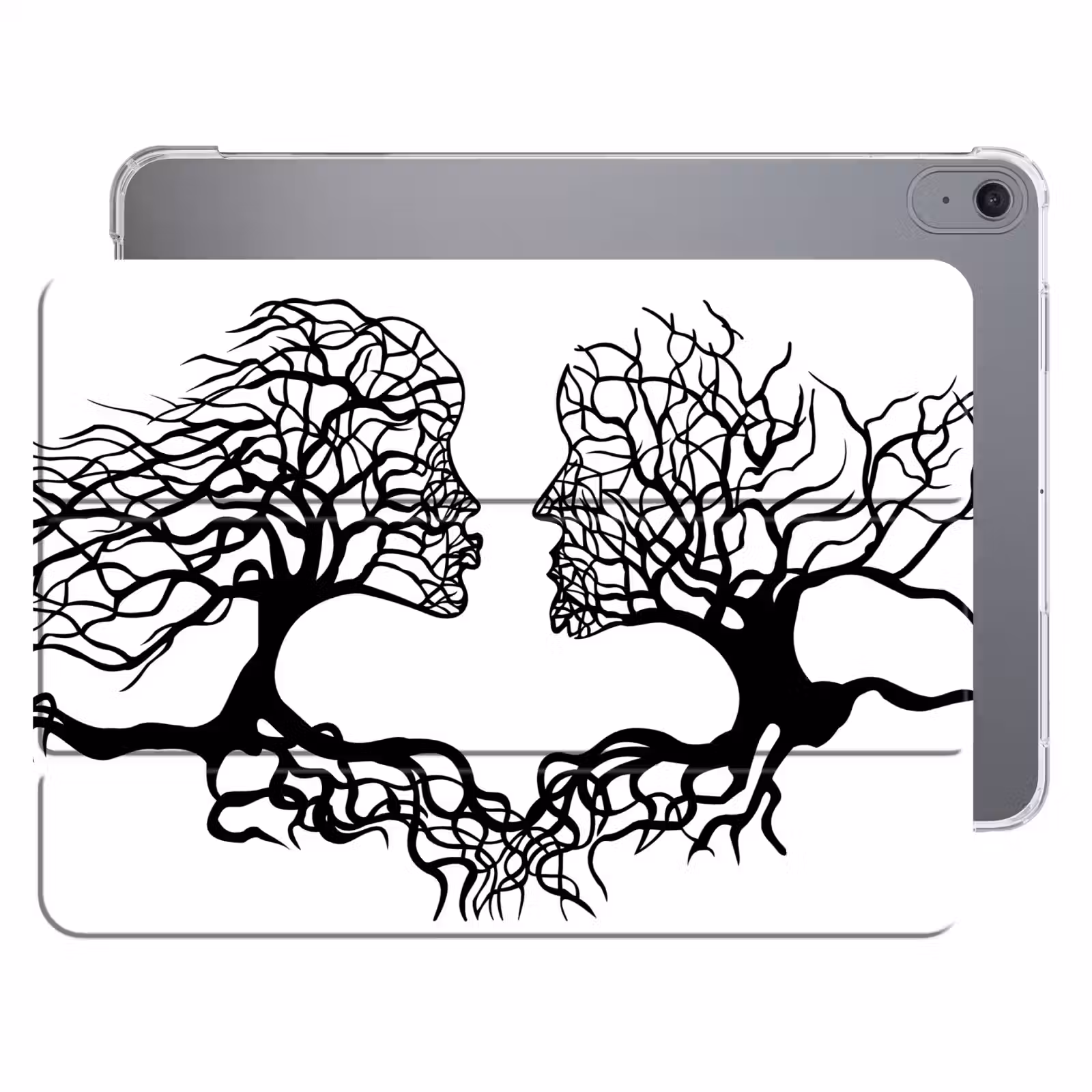 iPad hoes - Bomen - Gezicht - Kunst - Abstract — 1