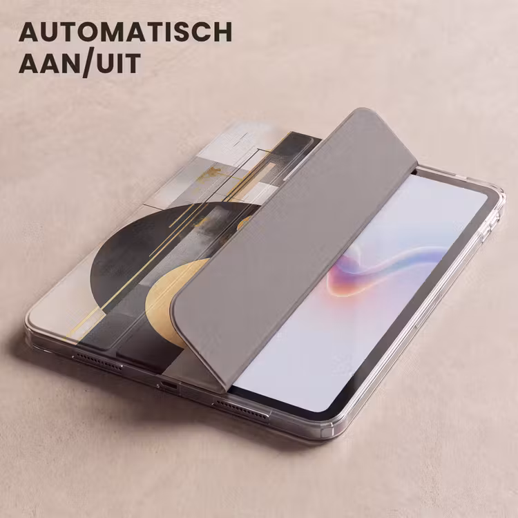 iPad hoes - Abstract - Goud - Zilver - Vormen - Aesthetic - Modern — 5