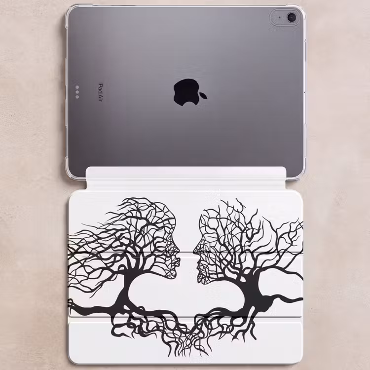 iPad hoes - Bomen - Gezicht - Kunst - Abstract — 6