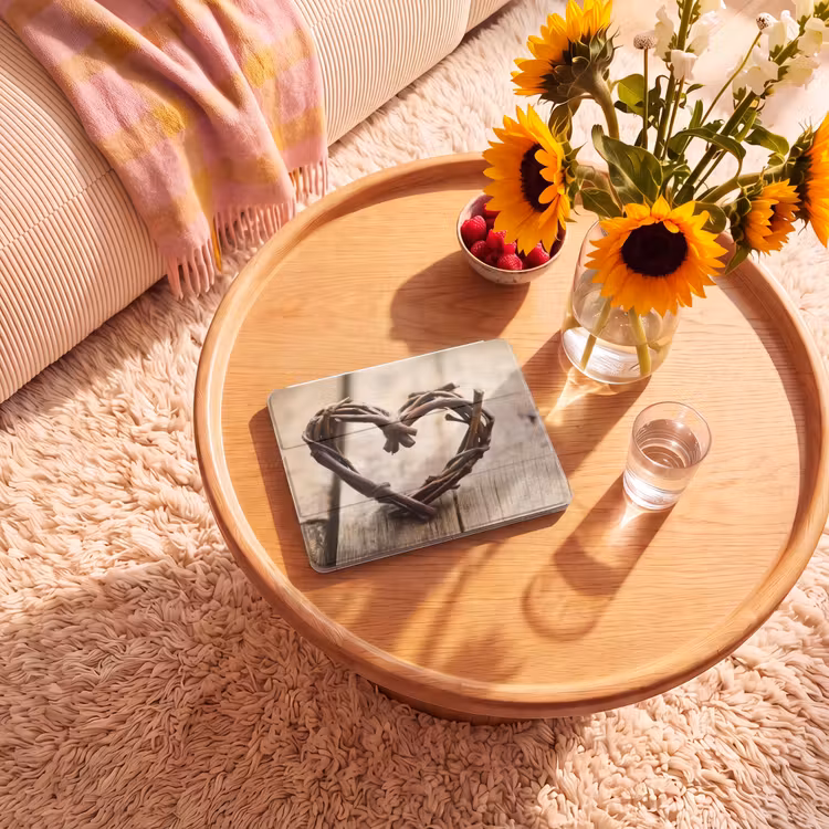 iPad hoes - Hart - Hout - Natuur - Takken - Bruin — 2