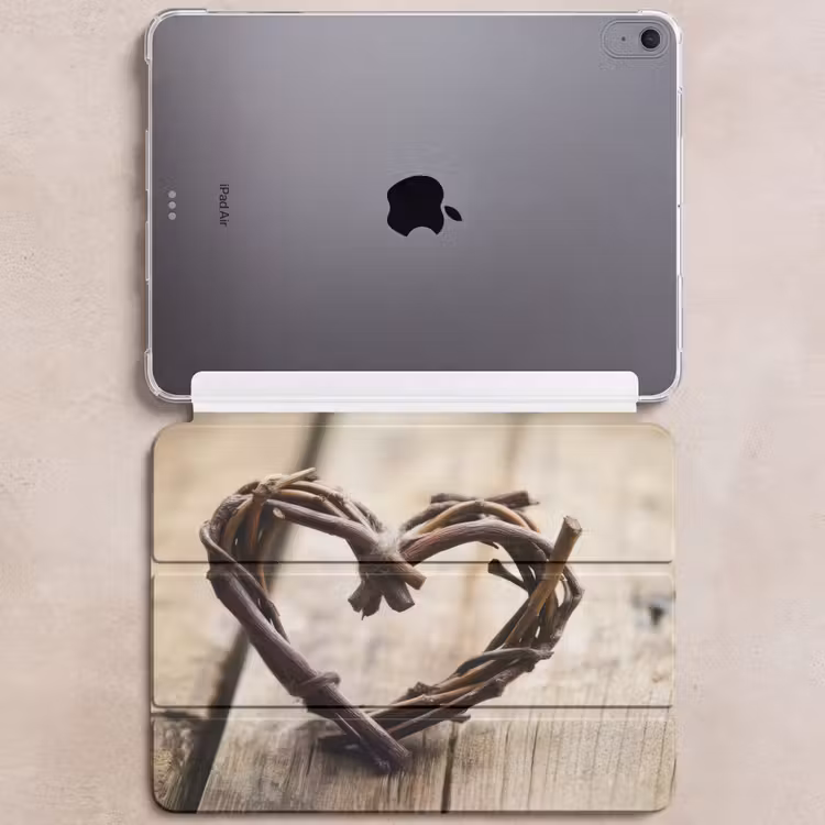 iPad hoes - Hart - Hout - Natuur - Takken - Bruin — 6