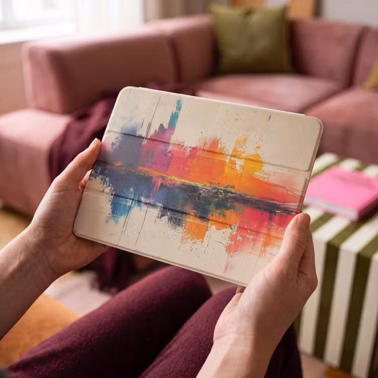 iPad hoes - Modern - Verf - Kunst - Kleurrijk — 4