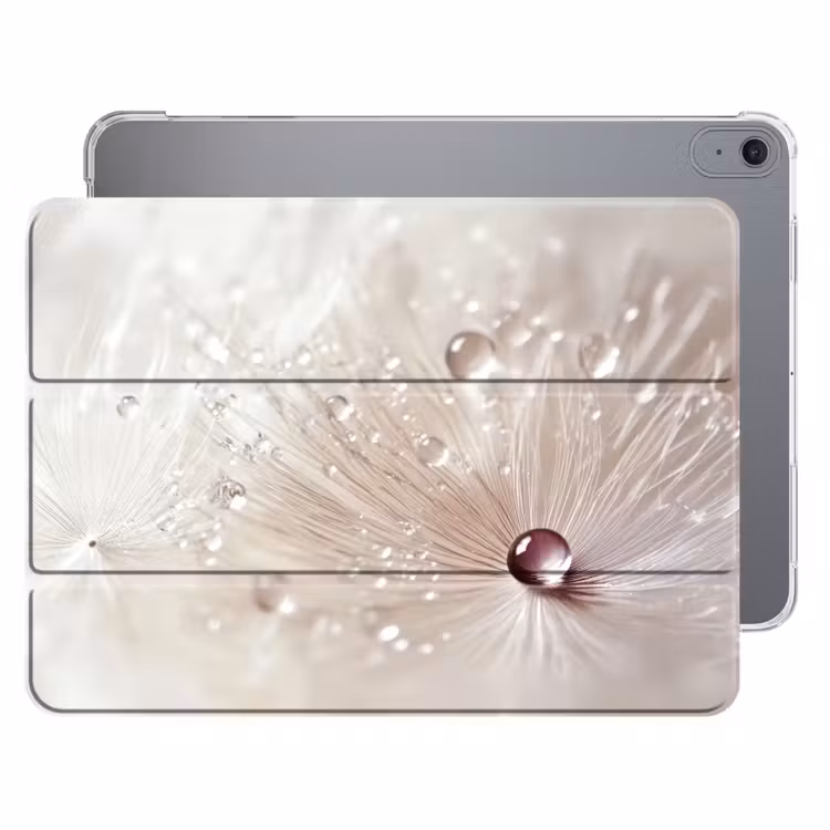 iPad hoes - Bloem - Abstract - Wit - Water - Natuur — 1