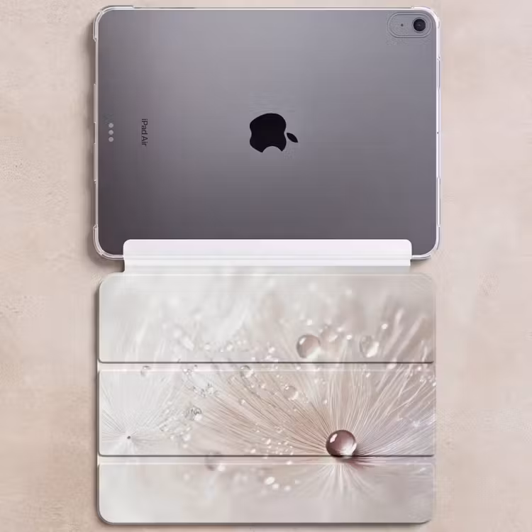 iPad hoes - Bloem - Abstract - Wit - Water - Natuur — 6