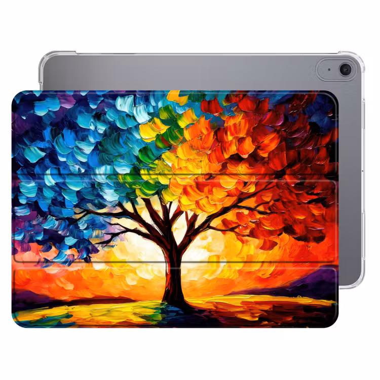 iPad hoes - Boom - Kunst - Natuur - Zonsondergang — 1