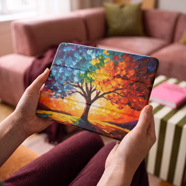 iPad hoes - Boom - Kunst - Natuur - Zonsondergang — 4