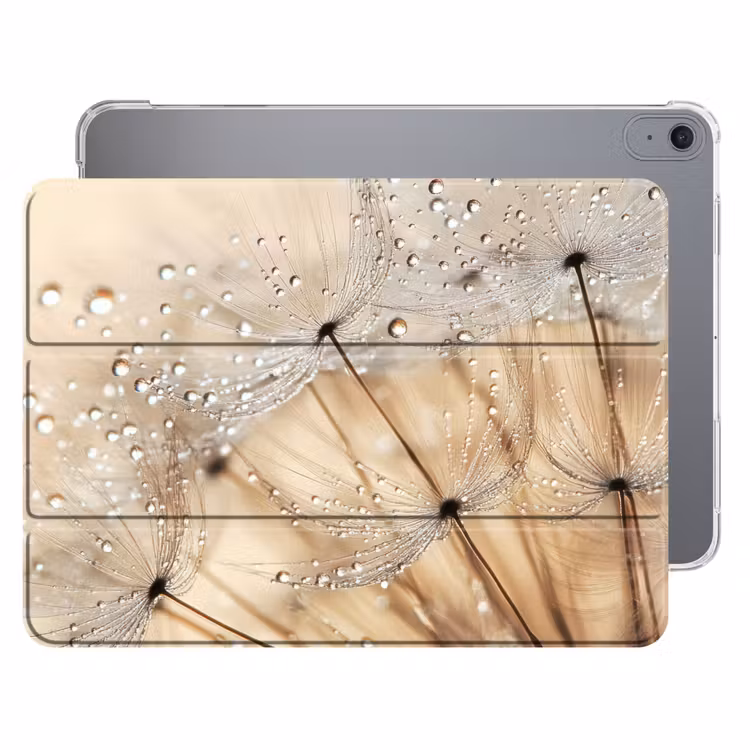 iPad hoes - Paardenbloem - Abstract - Natuur - Beige — 1