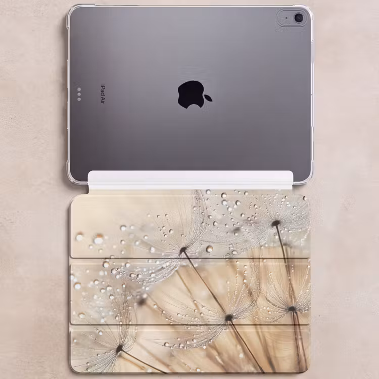 iPad hoes - Paardenbloem - Abstract - Natuur - Beige — 6