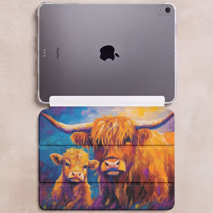iPad hoes - Schotse hooglander - Koeien - Dieren - Kunst — 6