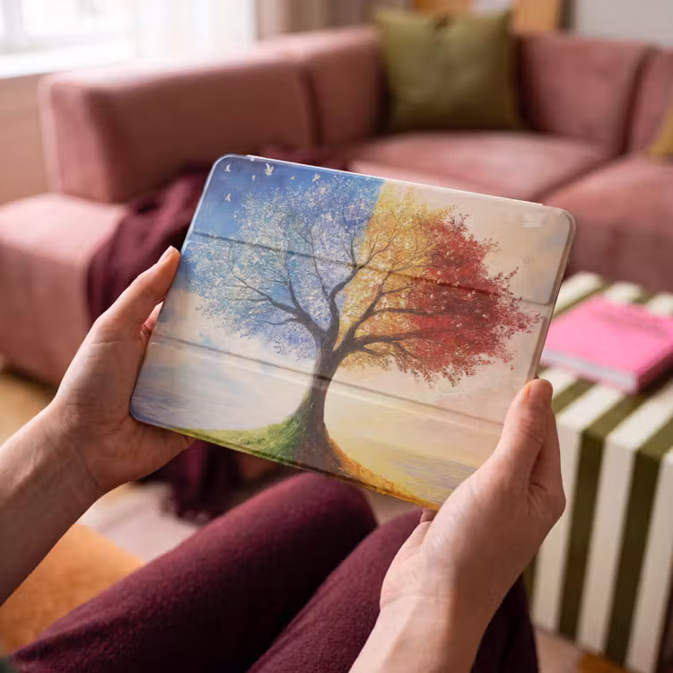 iPad hoes - Boom - Kunst - Seizoenen - Herfst — 4