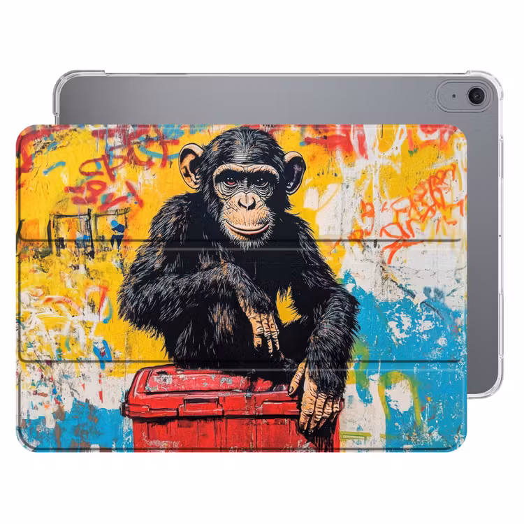 iPad hoes - Graffiti - Aap - Street art - Dieren — 1
