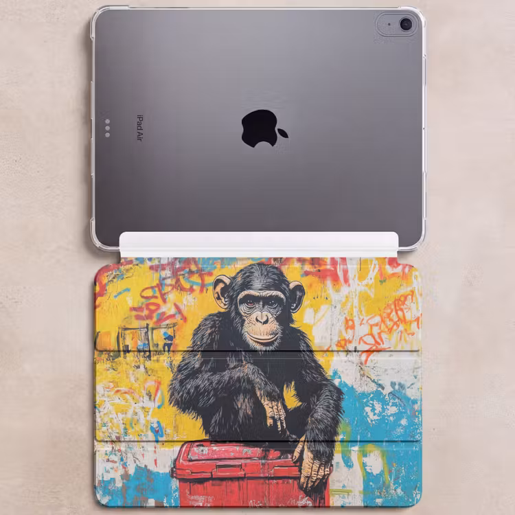 iPad hoes - Graffiti - Aap - Street art - Dieren — 6