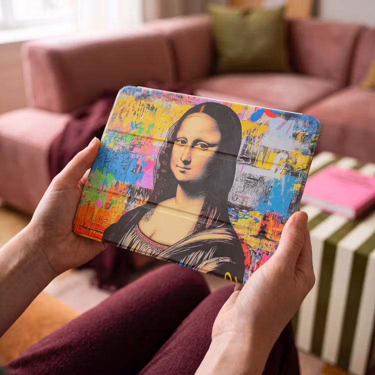 iPad hoes - Graffiti - Neon - Mona Lisa - Kunst - Da Vinci — 4