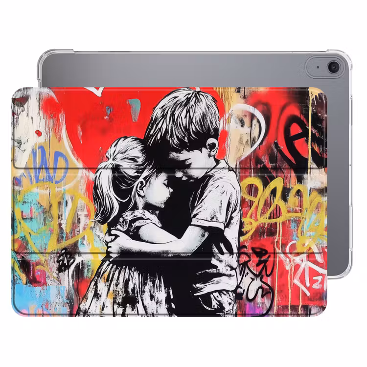iPad hoes - Graffiti - Zwart wit - Street art — 1