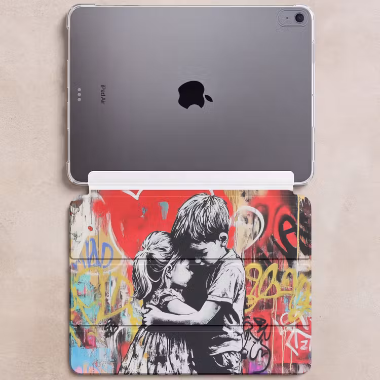 iPad hoes - Graffiti - Zwart wit - Street art — 6