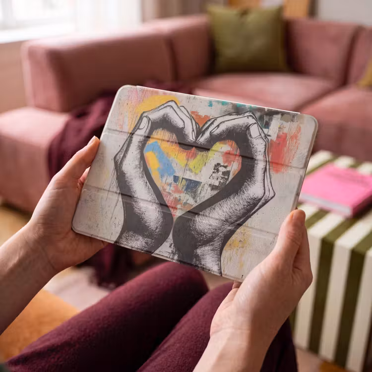 iPad hoes - Handen - Hart - Street art - Graffiti — 4