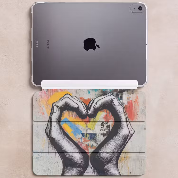 iPad hoes - Handen - Hart - Street art - Graffiti — 6