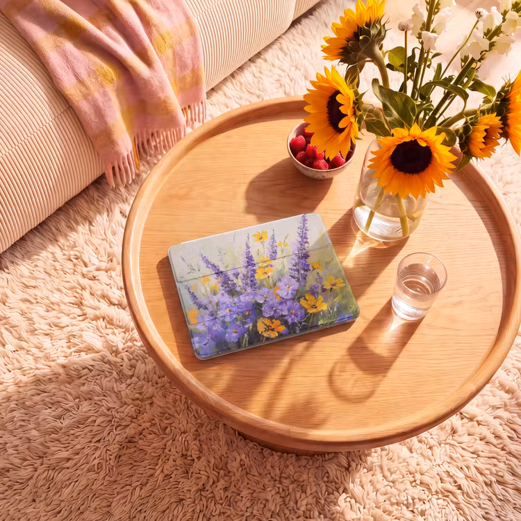 iPad hoes - Lavendel - Bloemen - Natuur - Kunst — 2