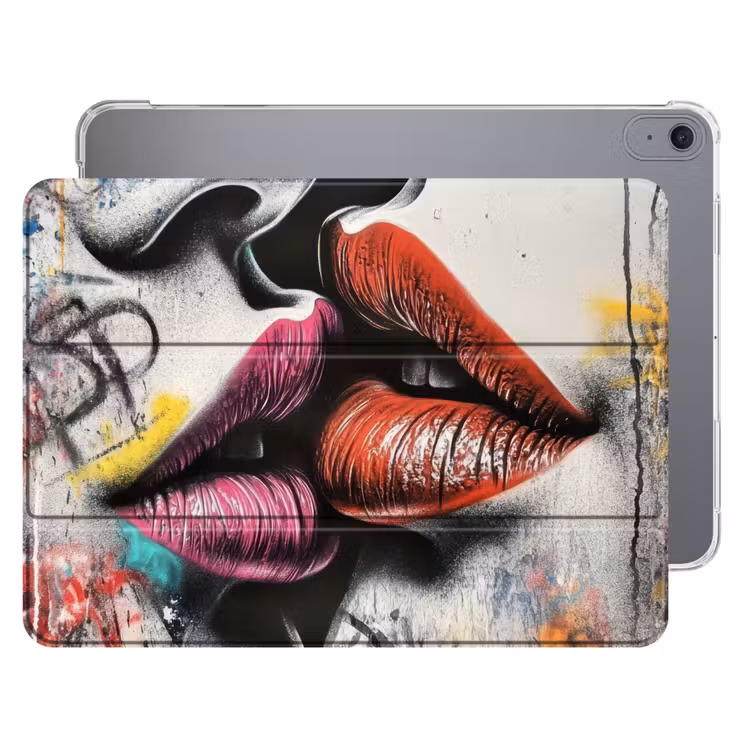iPad hoes - Street art - Lippen - Kus - Graffiti — 1