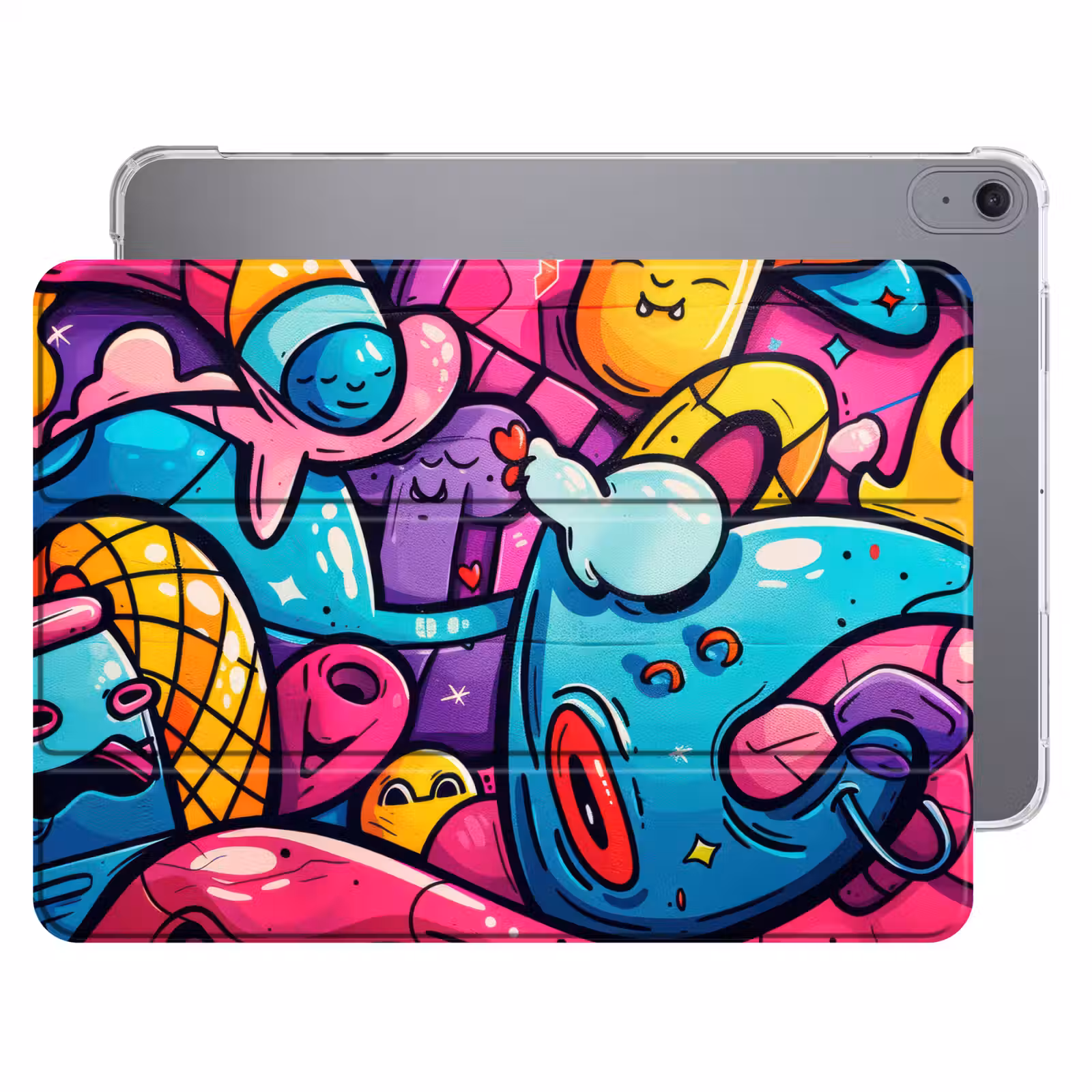 iPad hoes - Abstract - Neon - Design - Kleurrijk - Graffiti — 1