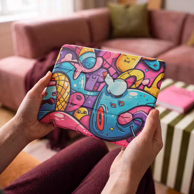 iPad hoes - Abstract - Neon - Design - Kleurrijk - Graffiti — 4