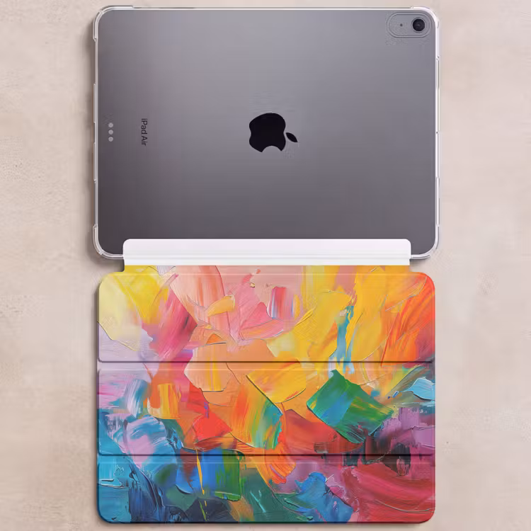 iPad hoes - Abstract - Verflook - Modern - Kleurrijk — 6