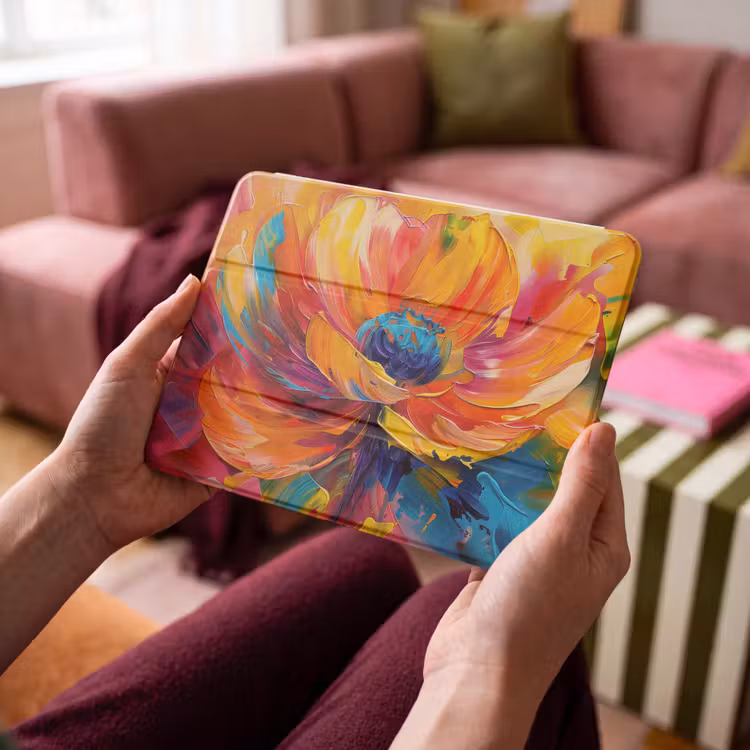 iPad hoes - Bloem - Verflook - Modern - Abstract - Kleuren — 4