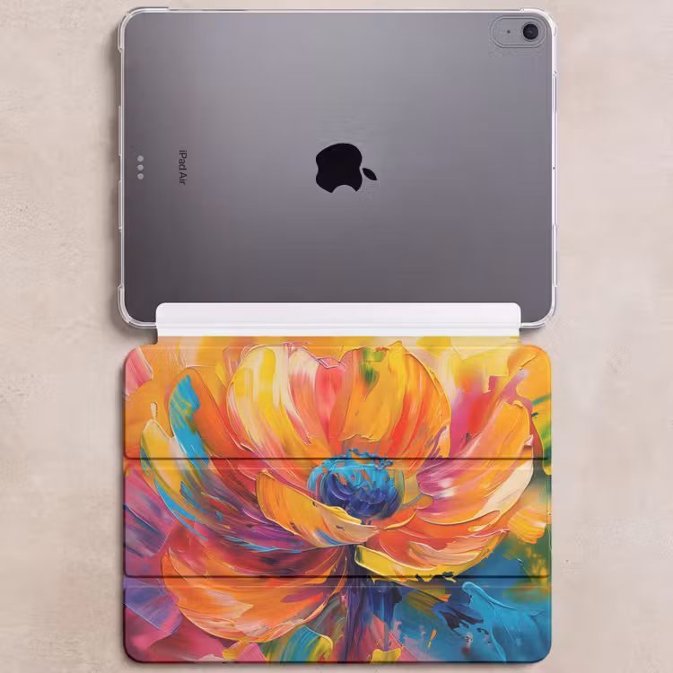 iPad hoes - Bloem - Verflook - Modern - Abstract - Kleuren — 6