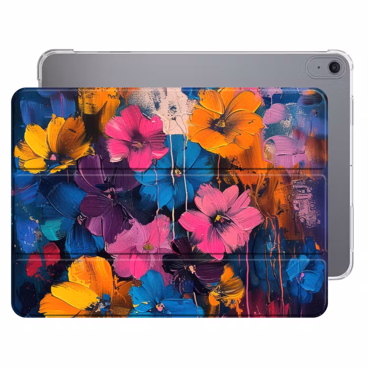 iPad hoes - Bloemen - Kleurrijk - Abstract - Modern — 1