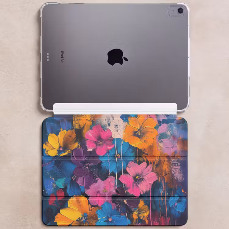 iPad hoes - Bloemen - Kleurrijk - Abstract - Modern — 6